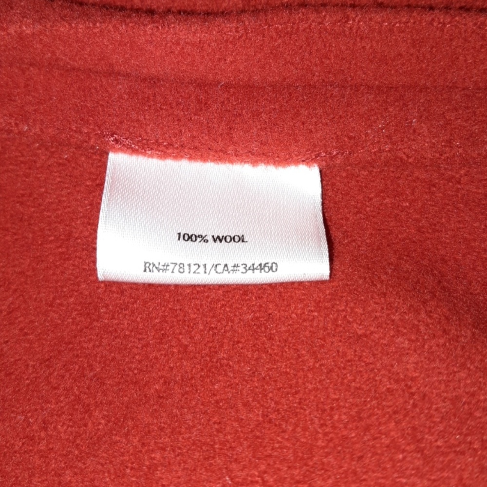 Eileen Fisher Sz M 100% Italian Wool Coat - Picture 5 of 6